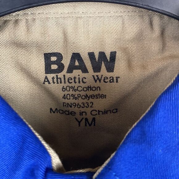 NEW Stock Show U Button Down Shirt Youth Medium Long Sleeve BAW Athletic Wear - Picture 4 of 7